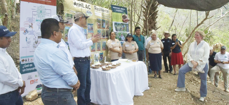 Representantes del Gobierno de Noruega visitan parcela innovadora en Guatemala