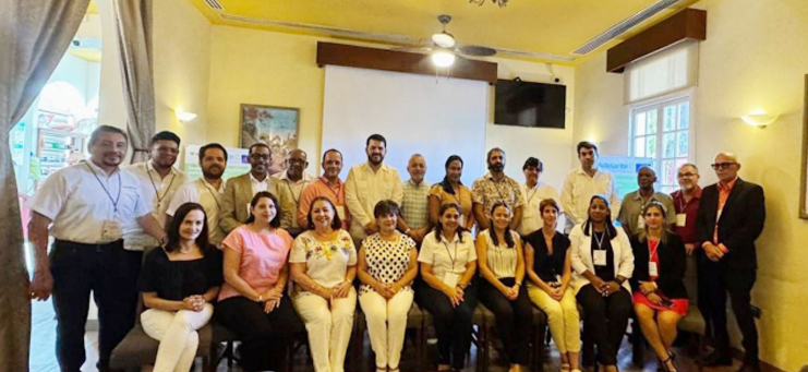 Inauguración de la visita de estudio en la Península de Yucatán en México